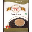 Чёрный Перец Молотый (Black Pepper Powder) 100г. Nano Sri.